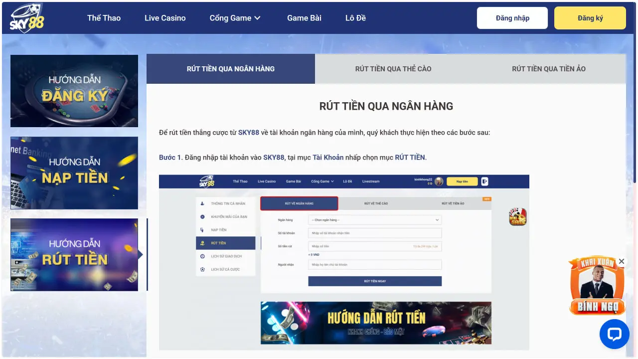 Đa dạng phương thức hỗ trợ cho người chơi